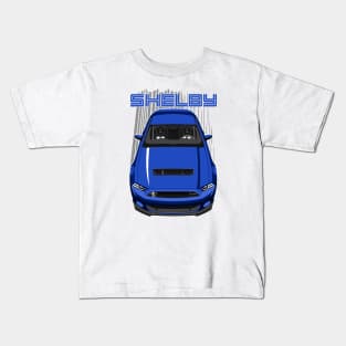 Shelby GT500 S197 - Blue Kids T-Shirt